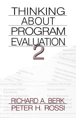 bokomslag Thinking about Program Evaluation