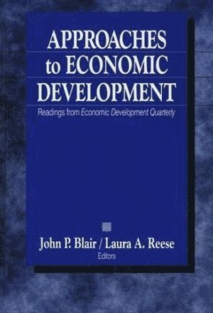 bokomslag Approaches to Economic Development