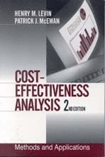 Henry M. Levin, Patrick J. McEwan - Cost-Effectiveness Analysis, Häftad