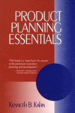 Kenneth B. Kahn - Product Planning Essentials, Inbunden
