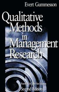 bokomslag Qualitative Methods in Management Research