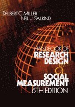 Handbook of Research Design and Social Measurement 1