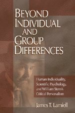 James T. Lamiell - Beyond Individual and Group Differences, Inbunden