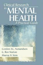 bokomslag Clinical Research in Mental Health