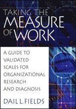 Taking the Measure of Work 1