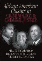 bokomslag African American Classics in Criminology and Criminal Justice