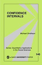 Michael Smithson - Confidence Intervals, Häftad