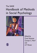 Carol Sansone, Carolyn C. Morf, Carolyn C Morf, A. T. Panter, Carol Sansone, Carolyn C. Morf, A. T. Panter - Sage Handbook of Methods in Social Psychology, Inbunden