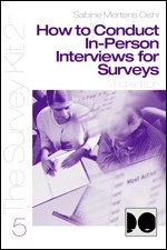 bokomslag How to Conduct In-Person Interviews for Surveys