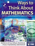 bokomslag Ways to Think About Mathematics