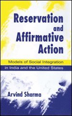 Arvind Sharma - Reservation and Affirmative Action, Inbunden