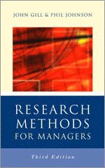 John Gill, Phil Johnson - Research Methods for Managers, Häftad