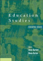 Steve Bartlett, Diana M Burton - Education Studies, Inbunden