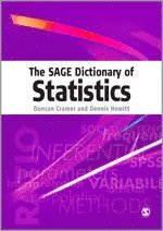 bokomslag The SAGE Dictionary of Statistics