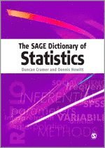 bokomslag The SAGE Dictionary of Statistics