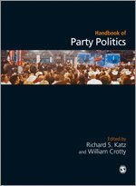 Richard S Katz, William J Crotty - Handbook of Party Politics, Inbunden