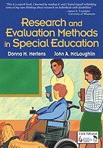bokomslag Research and Evaluation Methods in Special Education