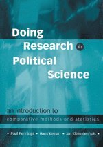 Paul Pennings, Hans Keman, Jan Kleinnijenhuis - Doing Research in Political Science, Häftad