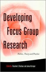 Rosaline S. Barbour, Jenny Kitzinger - Developing Focus Group Research, Inbunden