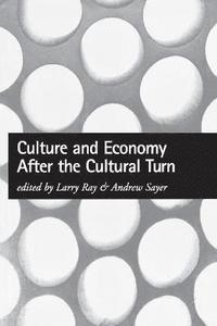 bokomslag Culture and Economy After the Cultural Turn