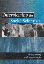 Interviewing for Social Scientists 1