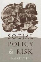 bokomslag Social Policy and Risk