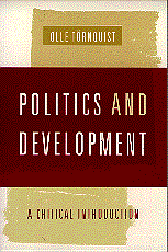 bokomslag Politics and Development: A Critical Introduction