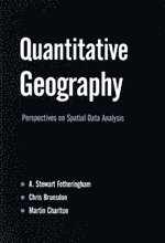 Quantitative Geography 1