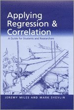 bokomslag Applying Regression and Correlation