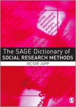 bokomslag The SAGE Dictionary of Social Research Methods