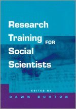 bokomslag Research Training for Social Scientists