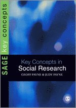 bokomslag Key Concepts in Social Research