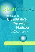 Introduction to Quantitative Research Methods 1