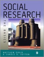 Matthew David, Carole Sutton - Social Research, Inbunden