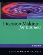 Decision Making for Business 1