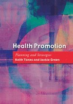 Keith Tones, Jackie Green - Health Promotion, Inbunden