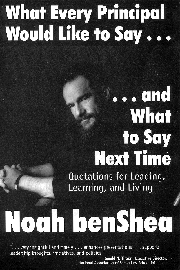 Noah benShea - What Every Principal Would Like to Say . . . and What to Say Next Time, Inbunden