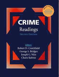 Robert D. Crutchfield, George S. Bridges, Joseph G. Weis, Charis E. Kubrin - Crime, Häftad