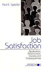 Paul E. Spector - Job Satisfaction, Häftad