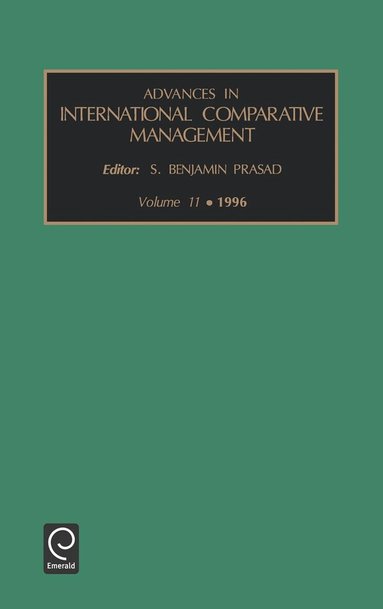 Srinivas Prasad - Advances in International Comparative Management, Inbunden