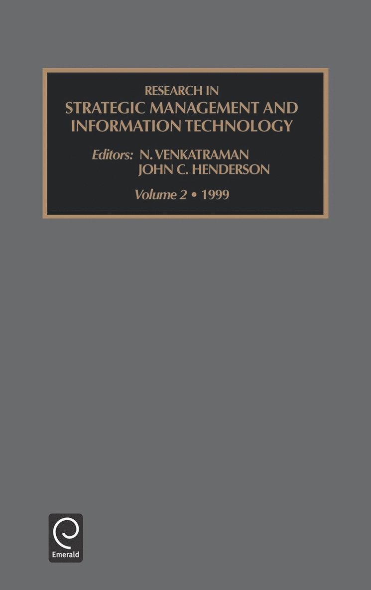 Research in Strategic Management and Information Technology 1