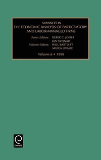 bokomslag Advances in the Economic Analysis of Participatory and Labor-managed Firms