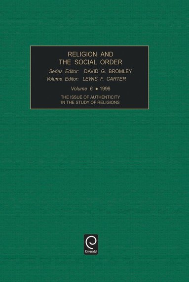 David G. Bromley, Lewis F. Carter - Religion and the social order, Inbunden