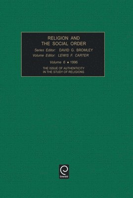 Religion and the social order 1