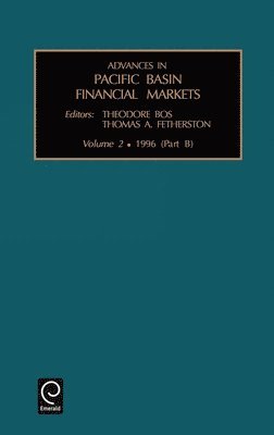 Advances in Pacific Basin Financial Markets 1