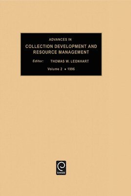 Advances in Collection development and resource management 1