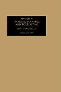 bokomslag Advances in Financial Planning and Forecasting