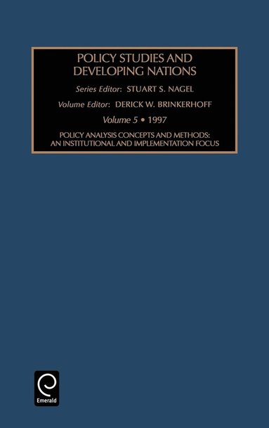 bokomslag Policy studies in developing nations