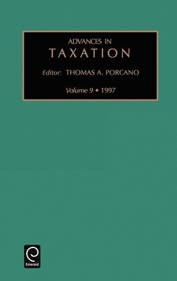 Thomas M. Porcano - Advances in Taxation, Inbunden