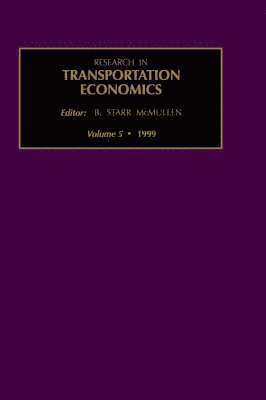 bokomslag Research in Transportation Economics